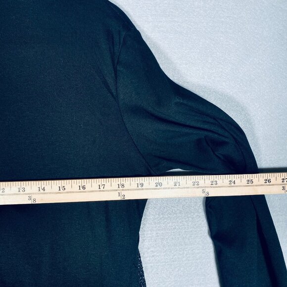 Pretty Angel Dress Womens L Black Floral Embroidered Layered Whimsy Goth Sequins - Picture 13 of 16